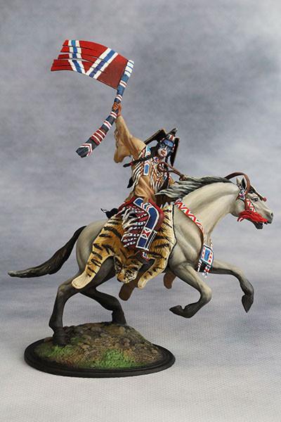 YZ54001 - Crow Warrior (19th century) from YZCaesar - Piers Christian Toy Soldiers