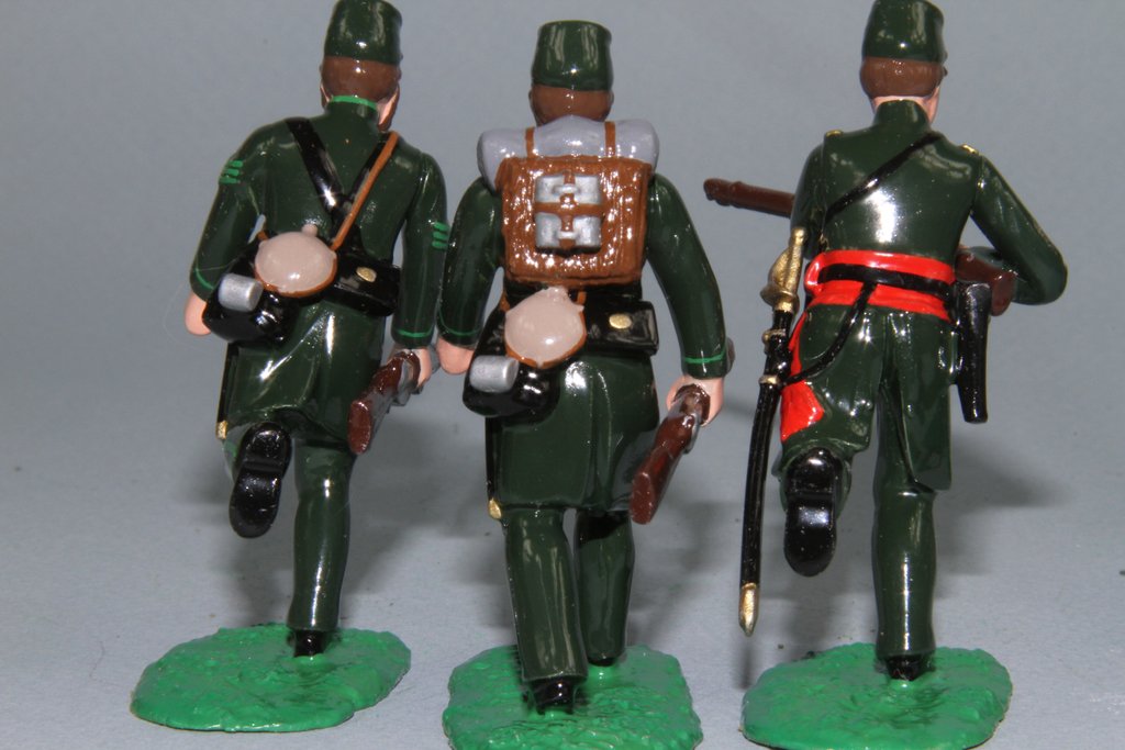 ACW01 - ACW, Berdan's Sharpshooters in action from Regal Toy Soldiers