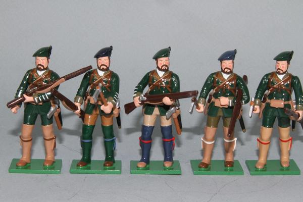 EA12 - Rogers Rangers Standing, Early American Wars from Regal Toy Soldiers