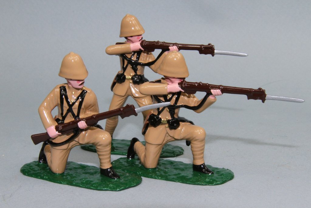 BW3 - King's Royal Rifle Corps, Boer War 1899 - 1902. Made by Regal Toy Soldiers - Piers Christian Toy Soldiers - 2