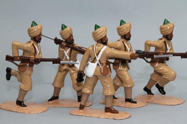 NWF9 - 20th Punjab Regiment, Bengal Infantry from Regal Toy Soldiers - Piers Christian Toy Soldiers - 1