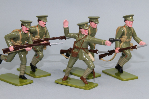 GW7 - Auckland Infantry Battalion, Gallipoli 1915. Made by Regal Toy Soldiers - Piers Christian Toy Soldiers - 1