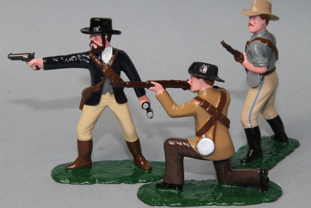 BW6 - Boer Commandoes, 1899-1902 made by Regal Toy Soldiers - Piers Christian Toy Soldiers - 2