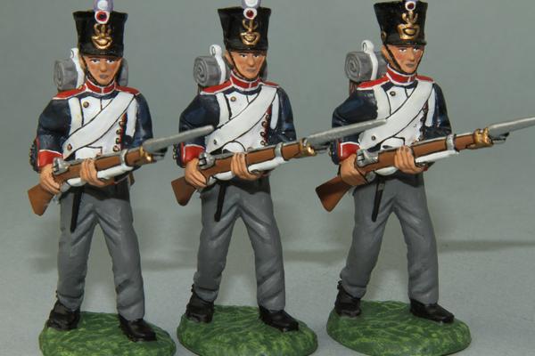 FLI11 - Napoleonic French 54th Line Regiment Advancing, Frontline Napoleonic - Piers Christian Toy Soldiers - 1