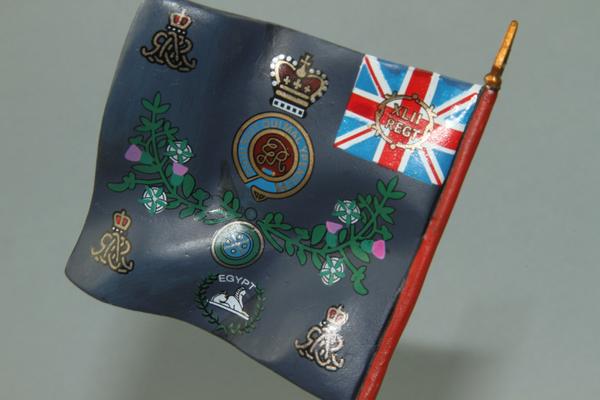 NBW6 Royal Highlanders Regimental Colours N.C.O.-  Frontline Napoleonic - Piers Christian Toy Soldiers - 1